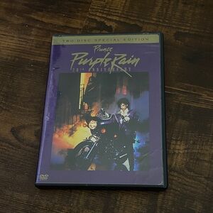 Warner Bros. Purple Rain 20th Anniversary DVD - Purple and Black